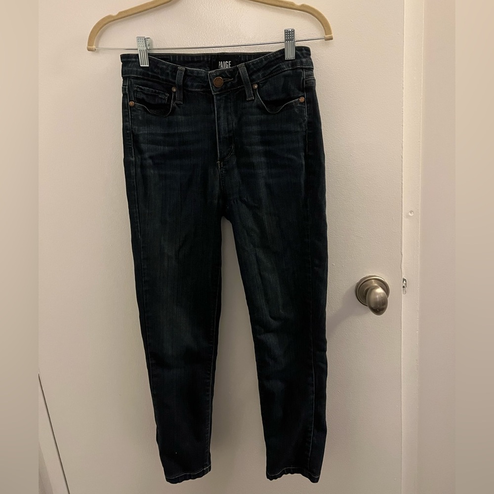 Paige dark wash denim